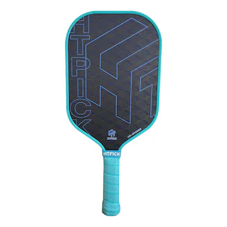 Thermoformed Pickleball Paddle - Carbon Fiber Face, 16mm Polypropylene Core, Fabric Woven Spin Surface