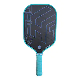 Aukfa - Thermoformed Pickleball Paddle - Carbon Fiber Face, 16mm Polypropylene Core, Fabric Woven Spin Surface - Blue