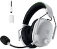Front. Razer - BlackShark V3 Pro ANC Wireless Over-the-Ear Gaming Headset for Xbox, PC, Mac, Playstation, Nintendo Switch, Smartphone - White.