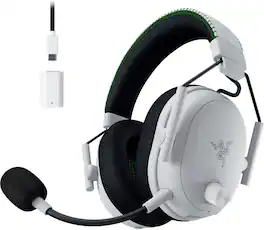 Razer - BlackShark V3 Pro ANC Wireless Over-the-Ear Gaming Headset for Xbox, PC, Mac, Playstation, Nintendo Switch, Smartphone - White