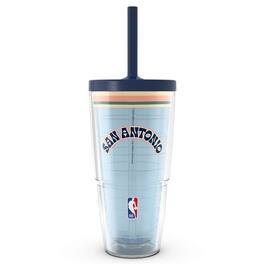 Tervis - San Antonio Spurs 2024/25 City Edition 24oz. Classic Tumbler with Straw - Multicolor
