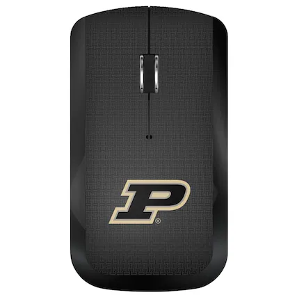 Front. Keyscaper - Purdue Boilermakers Wireless USB Computer Mouse - Black.