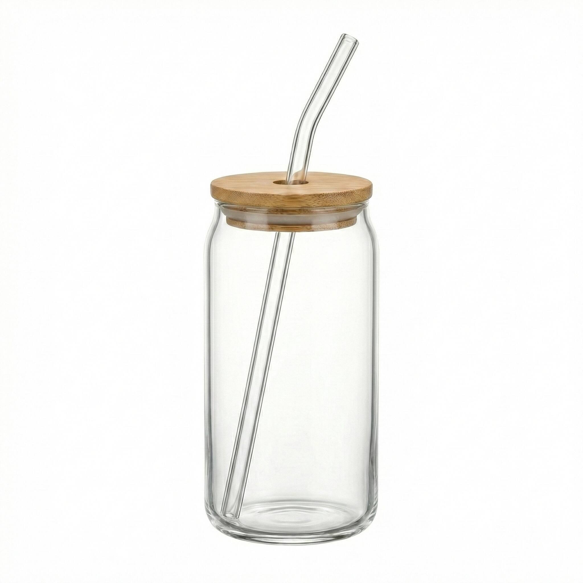 Angle. Jay Import - Avalon Set of 4 Glass Sippers 18oz - Clear.