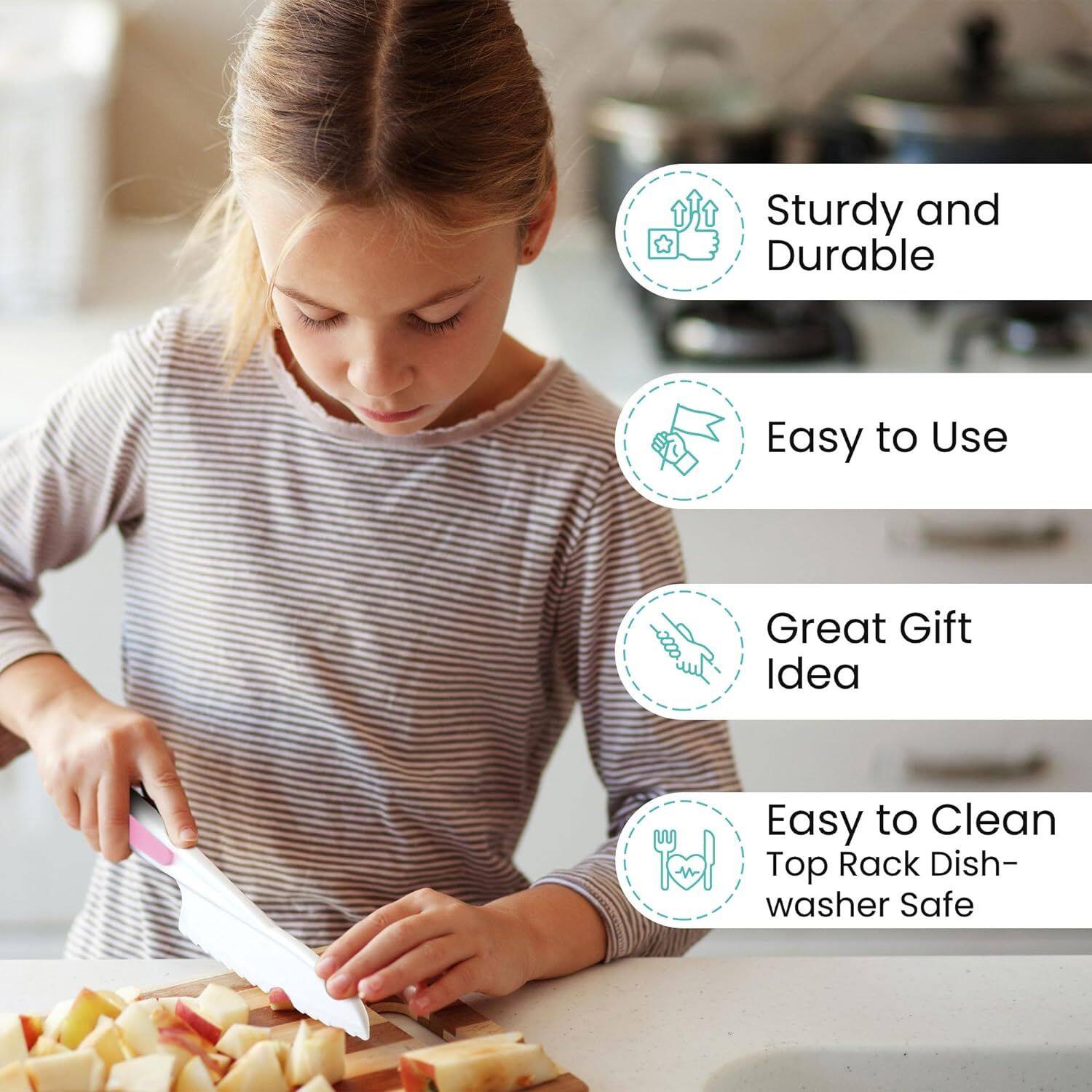 - Sturdy and Durable
- Easy to Use
- Great Gift Idea
- Easy to Clean
- Top Rack Dishwasher Safe