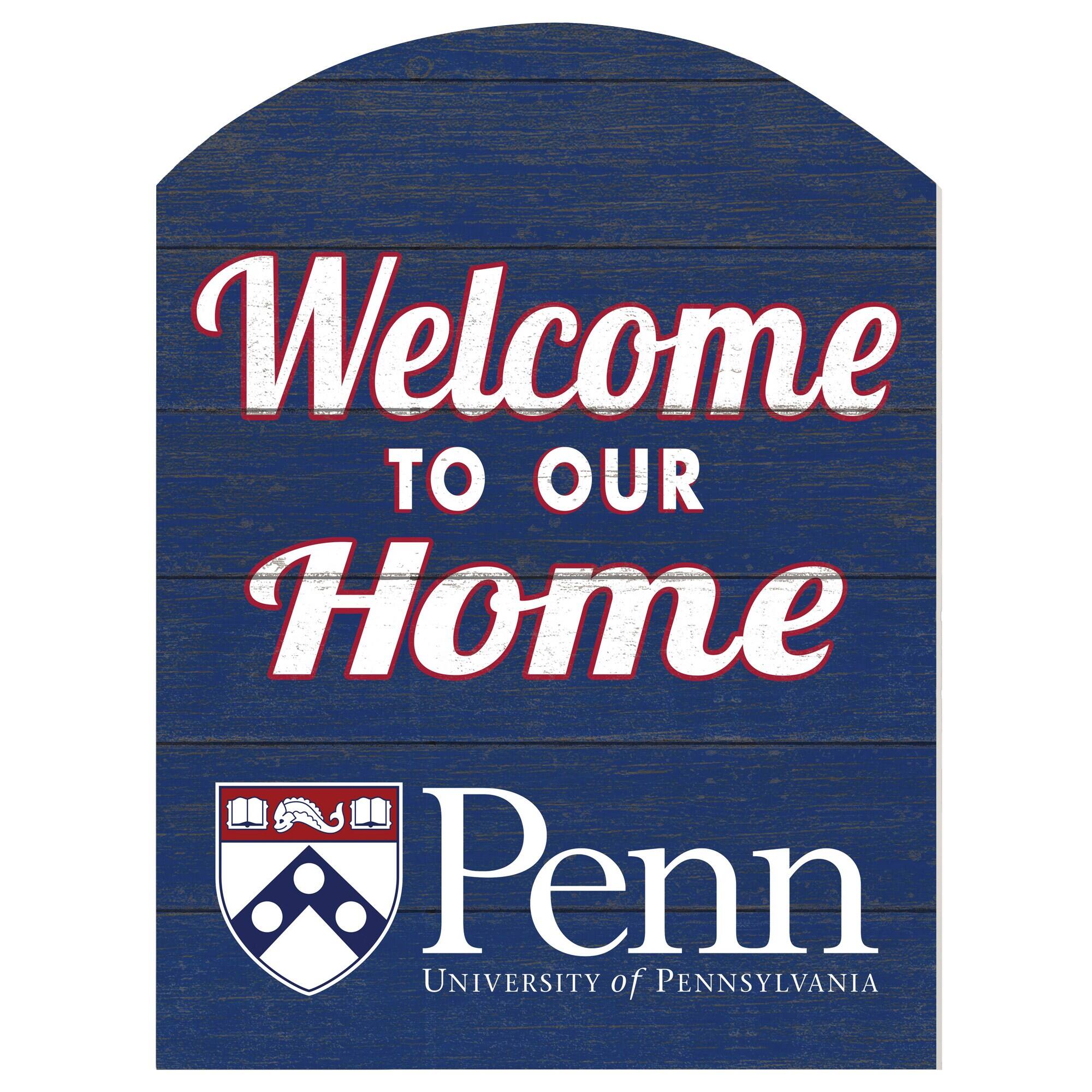 Pennsylvania Quakers 16" x 22" Indoor/Outdoor Marquee Sign