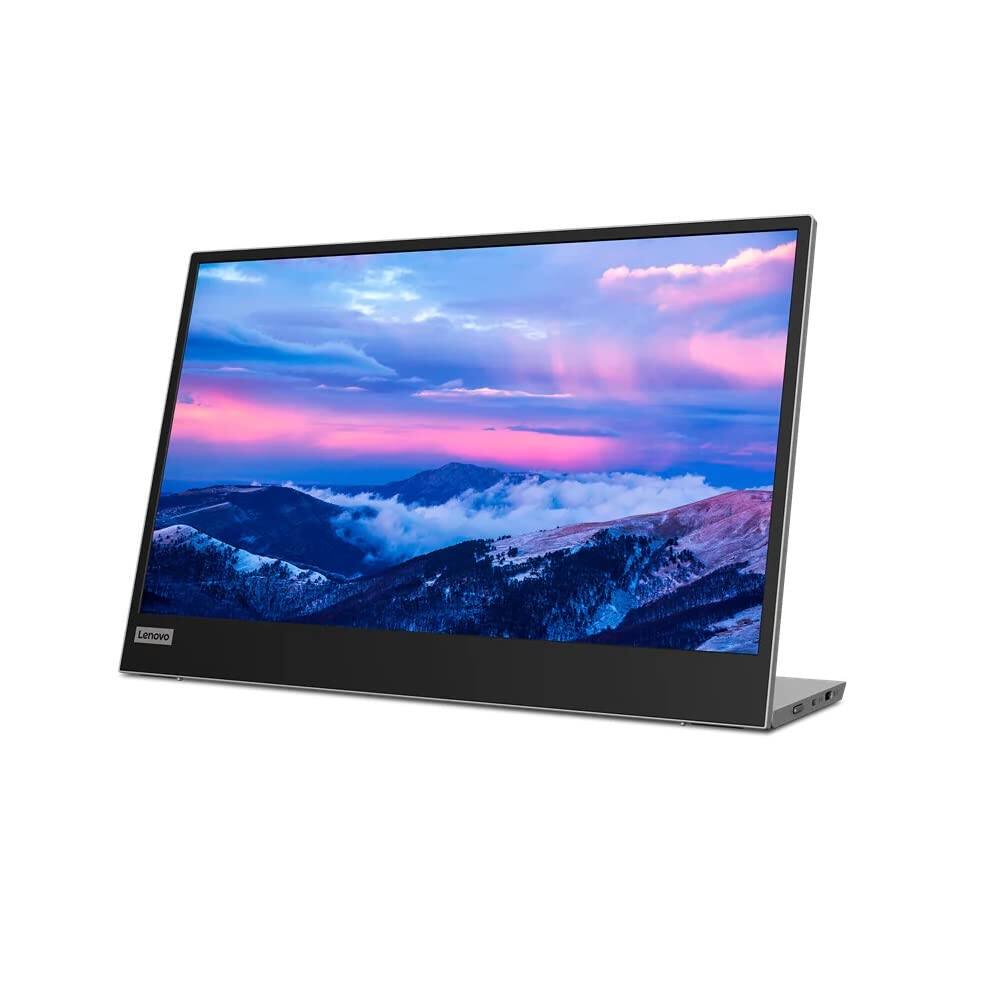 Alt View 8. Lenovo - Lenovo L15 15.6" Monitor 1920 x 1080 IPS 60Hz 6ms 205nits - Black.