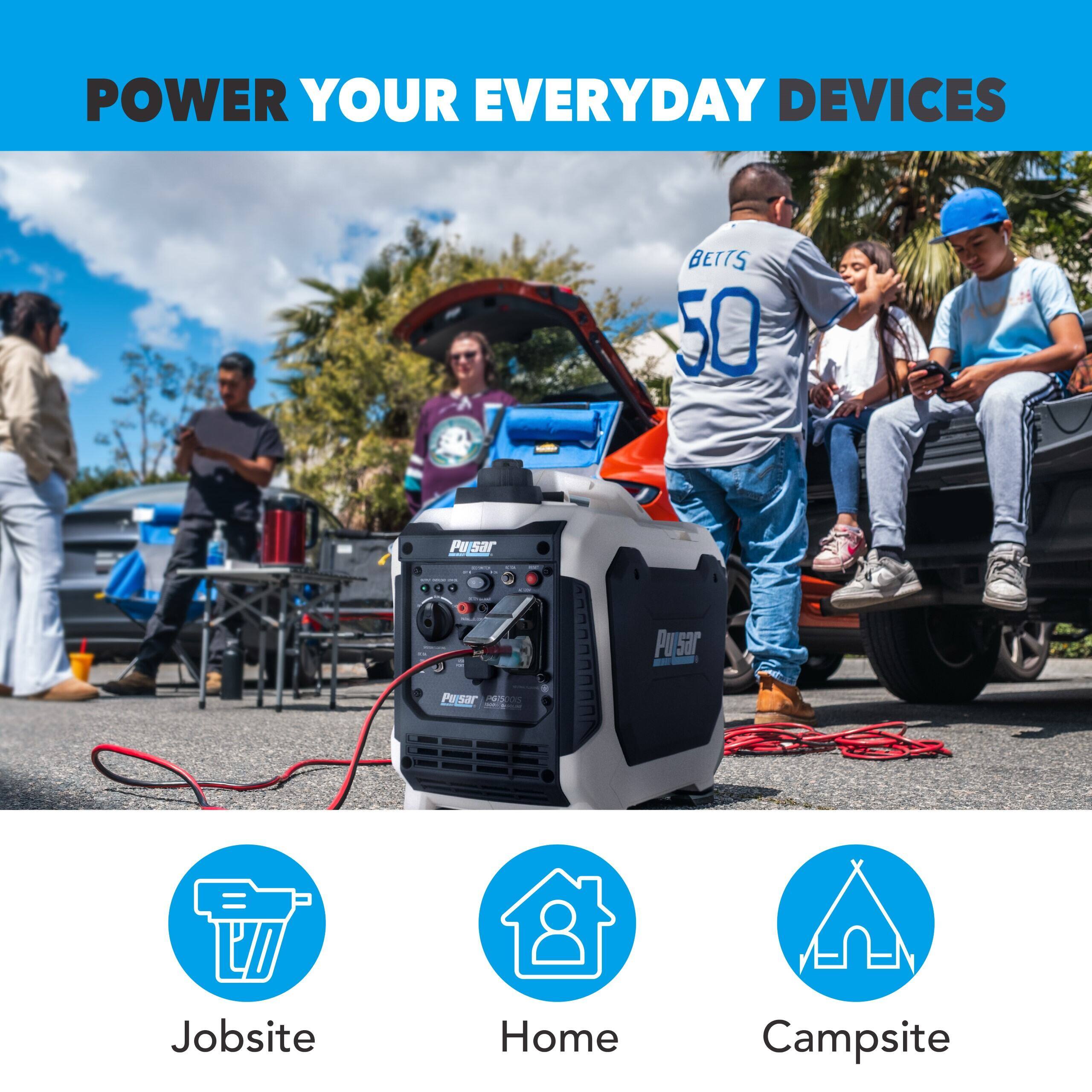 POWER YOUR EVERYDAY DEVICES

BETTS 50

Jobsite Home Campsite
