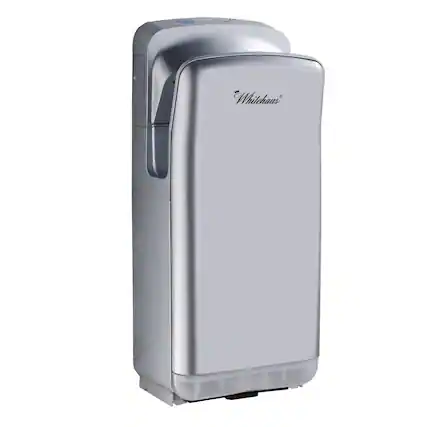 Front. Whitehaus - Wall Mount Hands-free Hand Dryer - Gray.