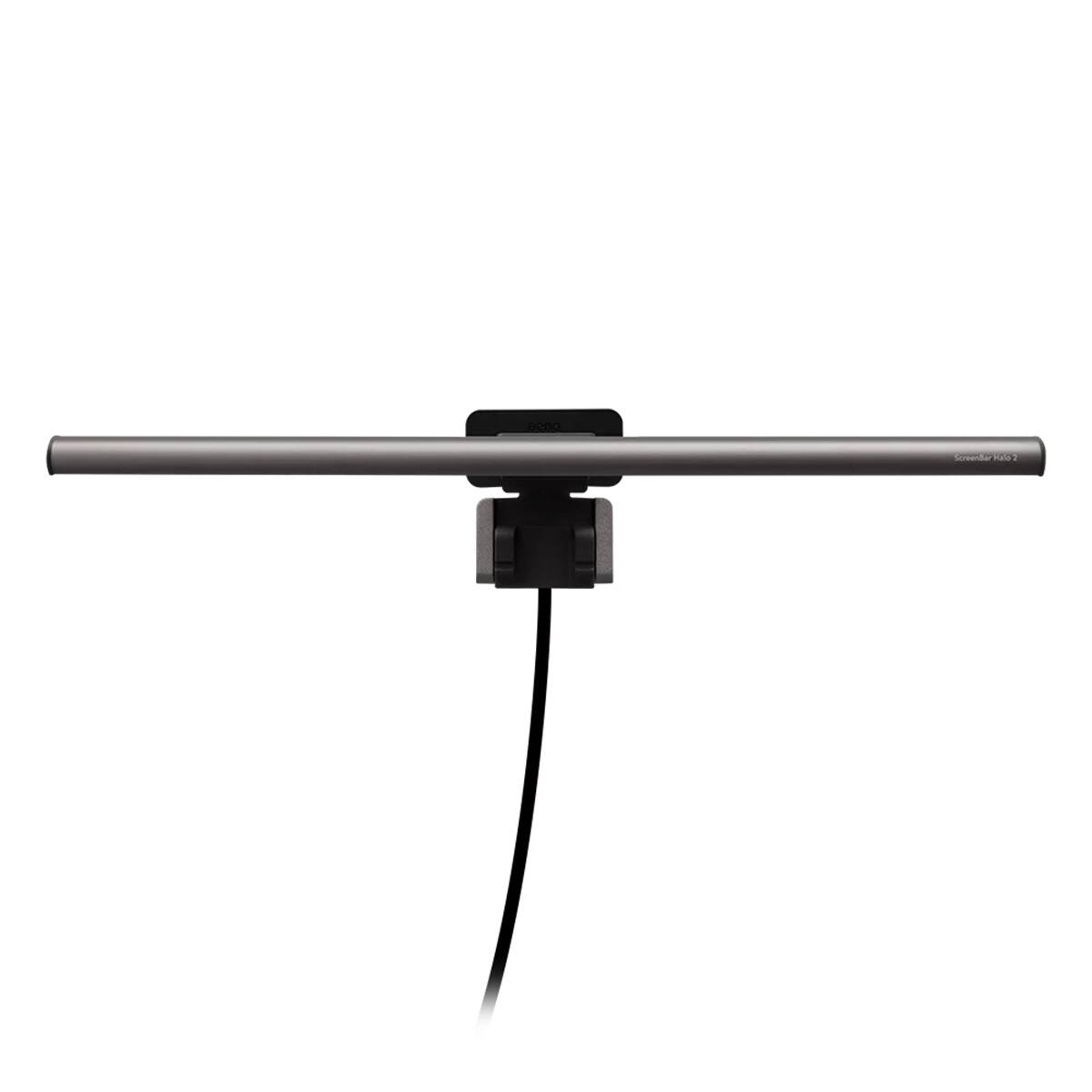 Alt View 3. BenQ - BenQ ScreenBar Halo 2 Monitor Light Bar with Wireless Controller, Dark Gray.
