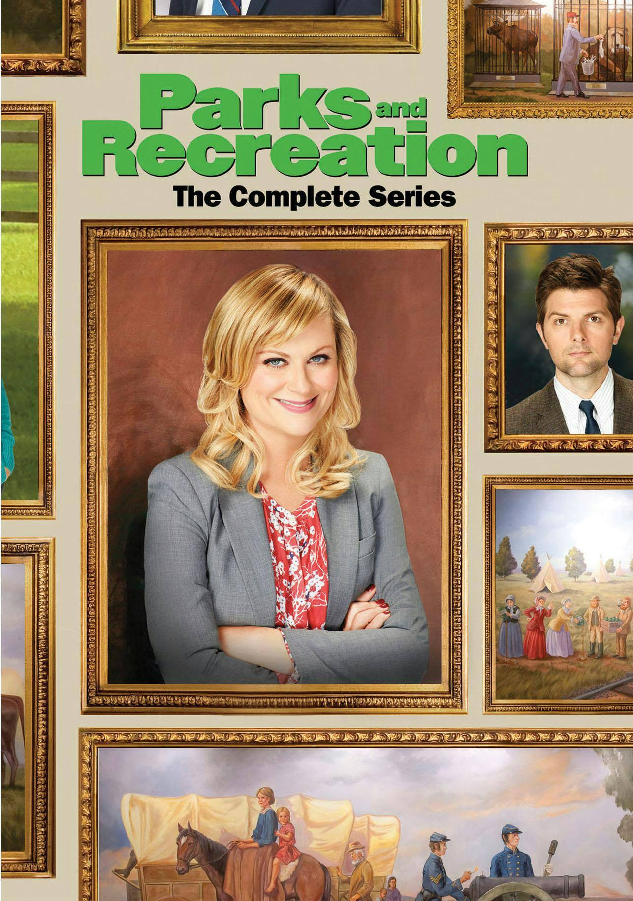 Angle. Parks and Recreation: Seasons 1-7 (2015) [DVD].