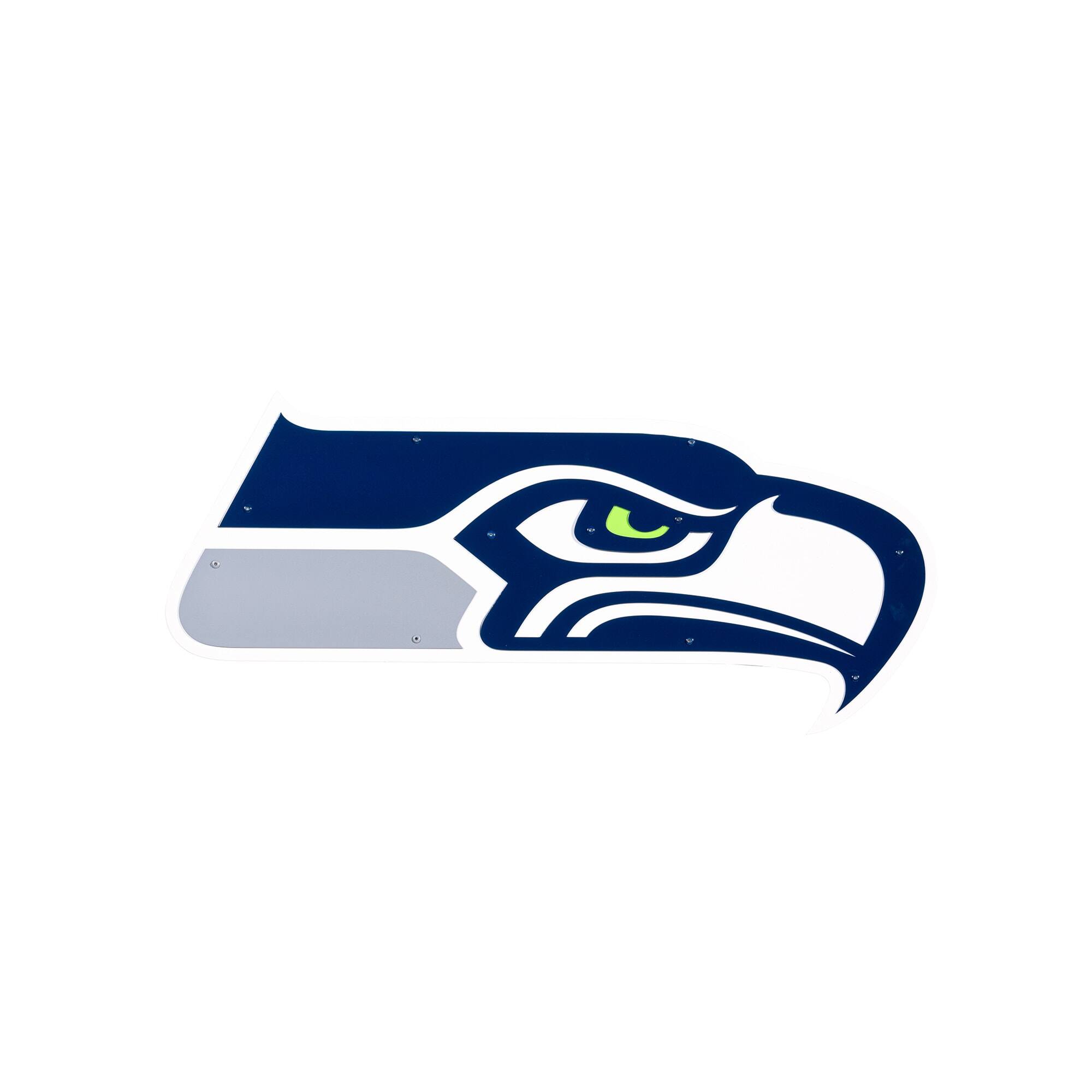 Seattle Seahawks 23" Layered Metal Wall Art Sign