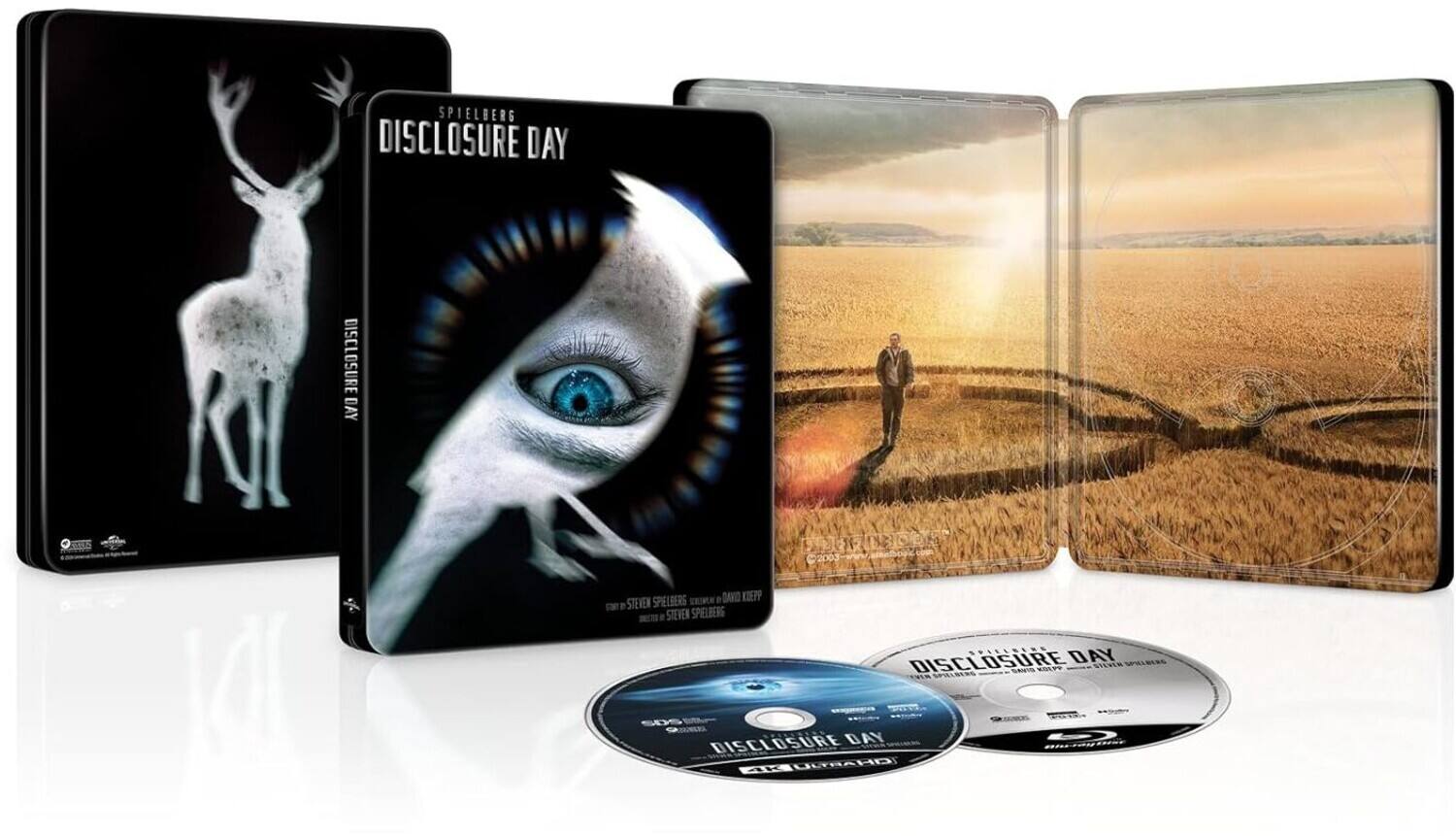 Disclosure Day (Steelbook)   - 4K Blu-Ray [4K Ultra HD Blu-ray]