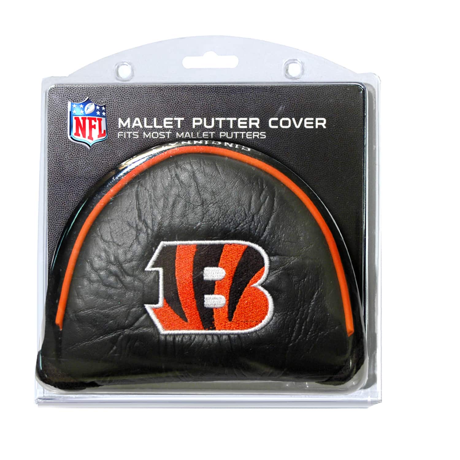 Team Golf - Cincinnati Bengals Mallet Putter Cover - Multicolor