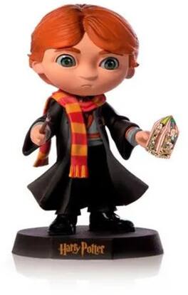 Iron Studios - Harry Potter - MiniCo - Ron Weasley Figure - COLLECTIBLES - Multicolor