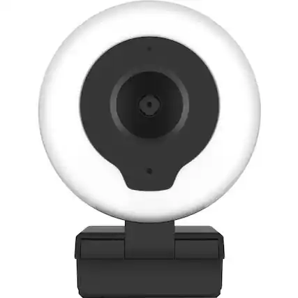 Front. Aluratek - Aluratek AWCL2KFR Webcam - 5 Megapixel - 30 fps - USB 2.0 Type A - 2592 x 1944 Video - CMOS Sensor - Auto-focus.