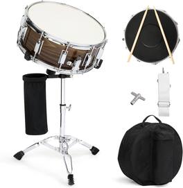 Winado - 14 x 5.5 inches Snare Drum Set, Marching Snare Drum Kit for Students Beginners, Comes with Stand Sticks
