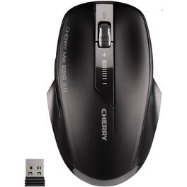 CHERRY - MW 2310 2.0 Wireless Mouse - Optical - Wireless - Radio Frequency - 2.40 GHz - USB - 2400 dpi - Scroll - Wireless - Black