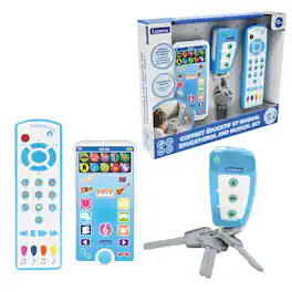 Lexibook - Educational Cell Phone. Remote Control and Keychain