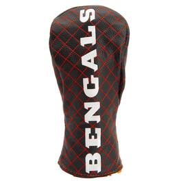 Team Golf - Cincinnati Bengals Quilted Fairway Headcover - Multicolor