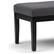 Alt View 16. Simpli Home - Lacey 43 inch Wide Contemporary Rectangle Tufted Ottoman Bench - Slate Gray.