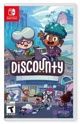 Nintendo Switch. DiScOUNty Tea for sale. Ban DiscounTy for teen adolescents. ESRB 10+. 100% fun. - T (Teen 13+)