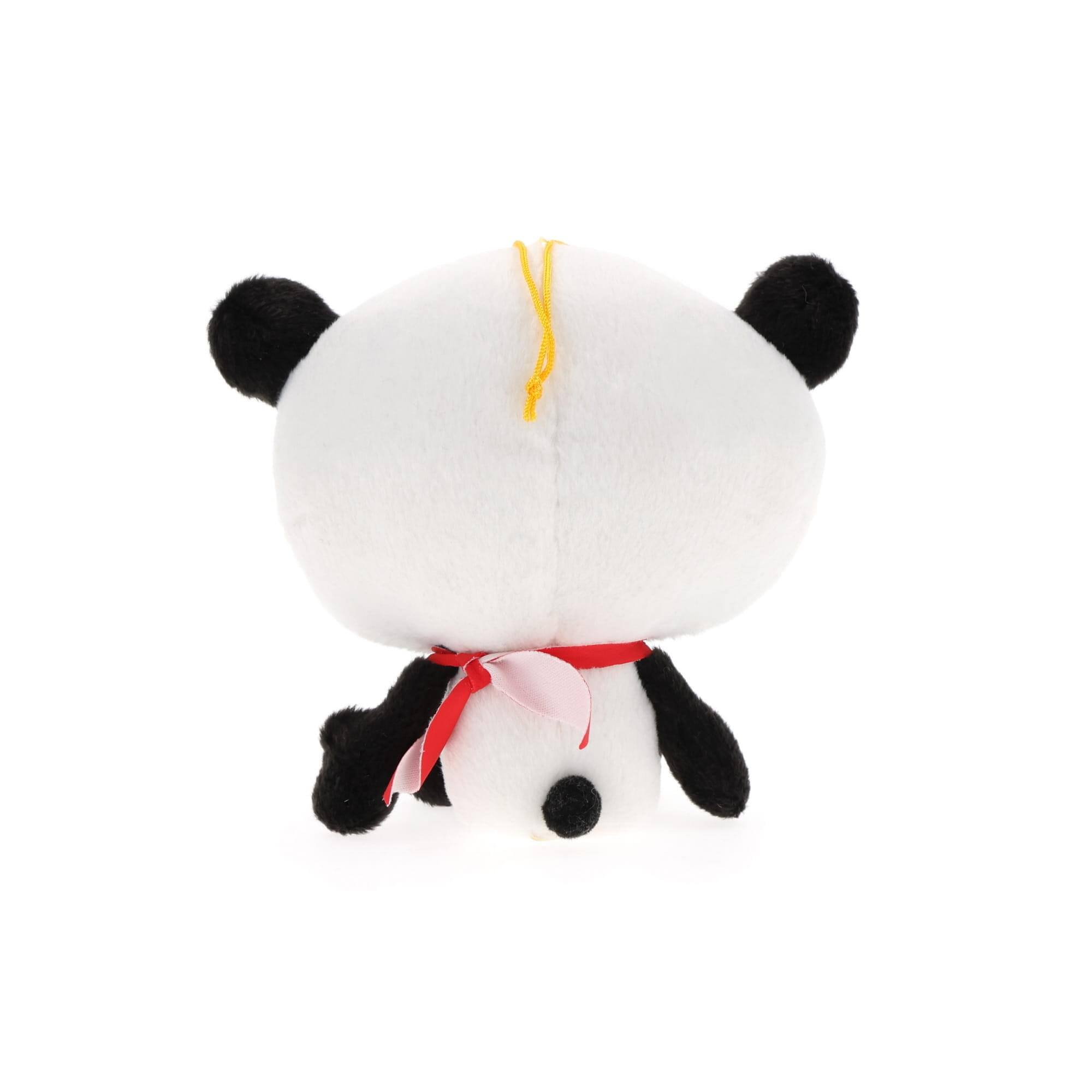 Alt View 3. Bandai - Panda Z Pan Taron Plush - White.