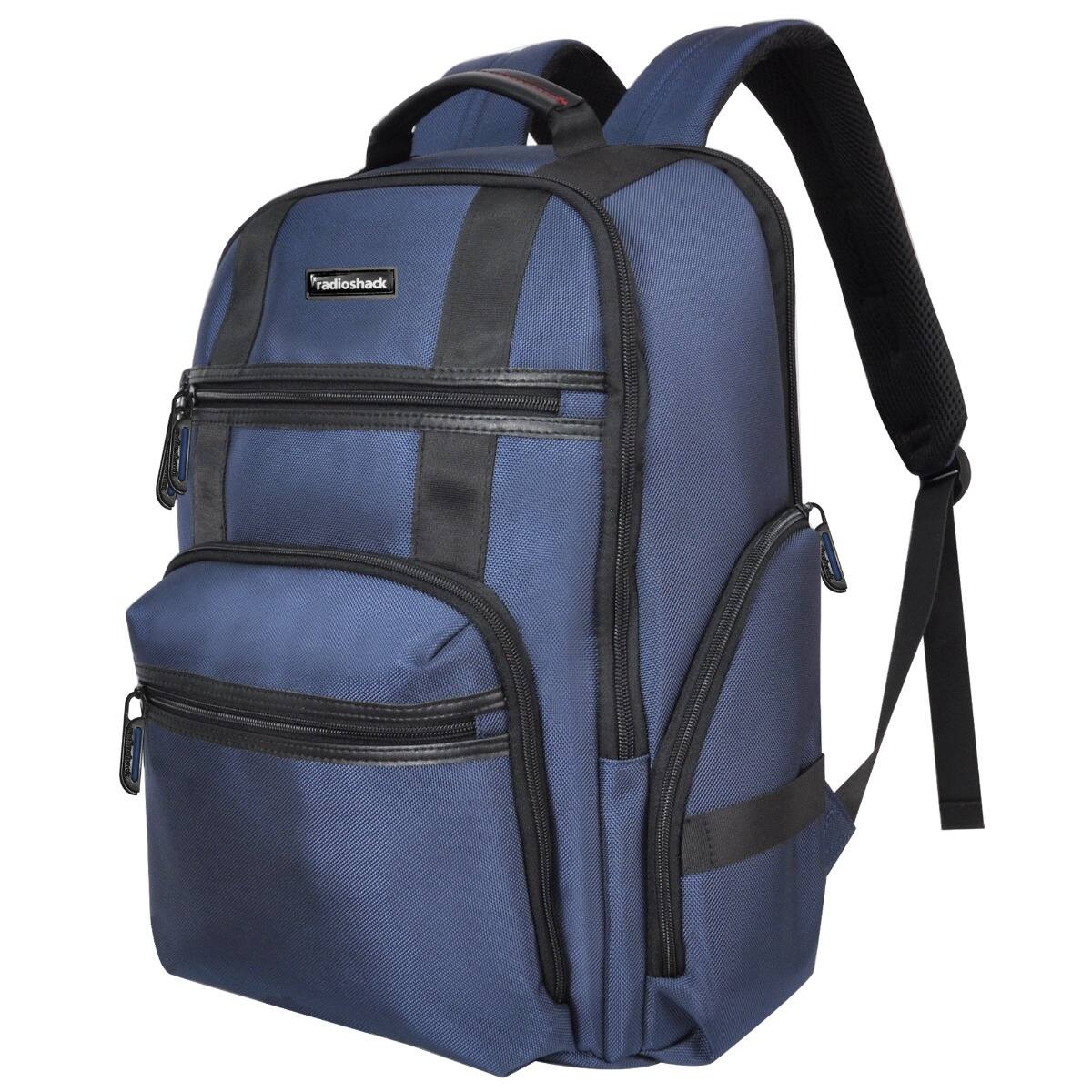 Angle. RadioShack - Radioshack 15.6" Laptop Backpack Blue 2607109 Blue - Blue.