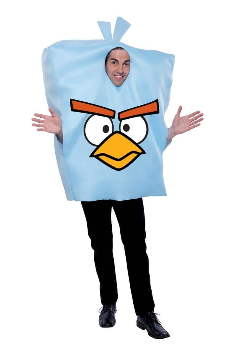 Paper Magic - Angry Birds Space Ice Bomb Bird Costume Adult One Size Fits Most - Blue