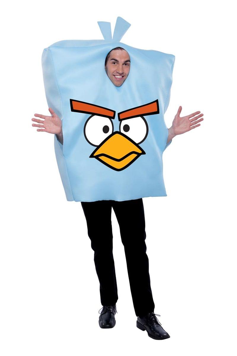 Front. Paper Magic - Angry Birds Space Ice Bomb Bird Costume Adult One Size Fits Most - Blue.