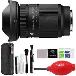 Sigma - 20-200mm f/3.5-6.3 DG Contemporary Lens for Sony E with Advanced Accessory and Travel Bundle | 796965