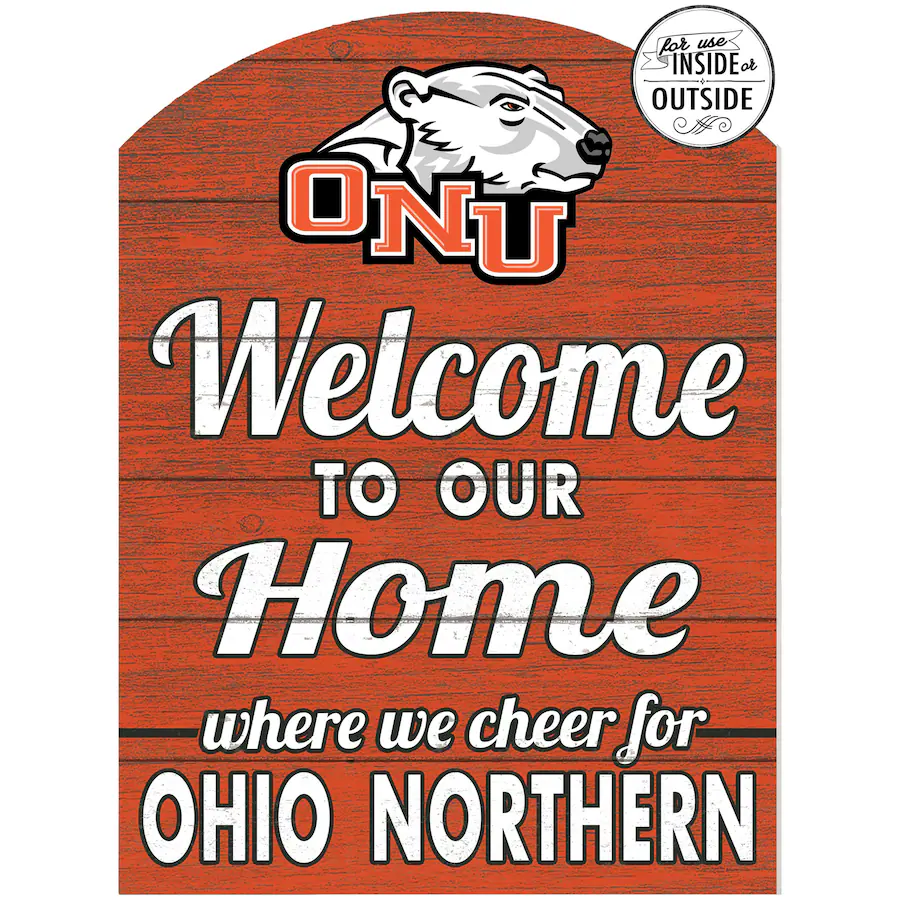 aljc-northern section - ohio Images High Quality Grahic Jardine Ohio Northern Polar Bears 16'' x 22'' Marquee Sign Orange ...