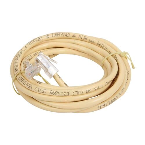 Belkin - A3L791-08-YLW 8-feet CAT5e Ethernet Network Patch Cable - RJ-45 Male to RJ-45 Male - Yellow