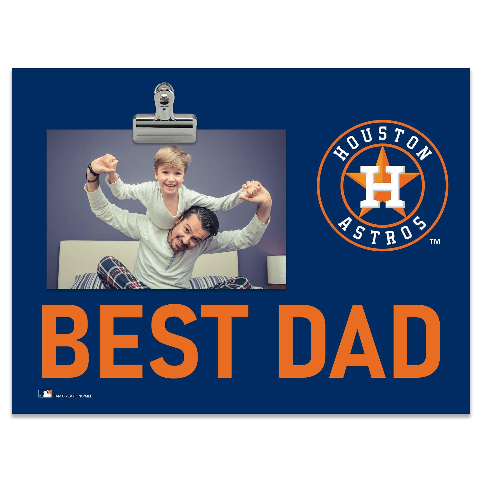 "Fan Creations - Houston Astros 8"" x 10.5"" Briteline Best Dad Clip Frame - Multicolor" price history on PriceWatchPro