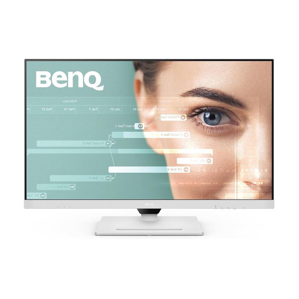 BenQ - GW3290QT 31.5" 1440p Ergonomic Eye-Care Professional Monitor - White