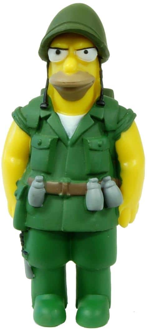 Promotions Factory - The Simpsons 20th Anniversary Figure Seasons 6-10 Fighting Abe Simpson price history on PriceWatchPro