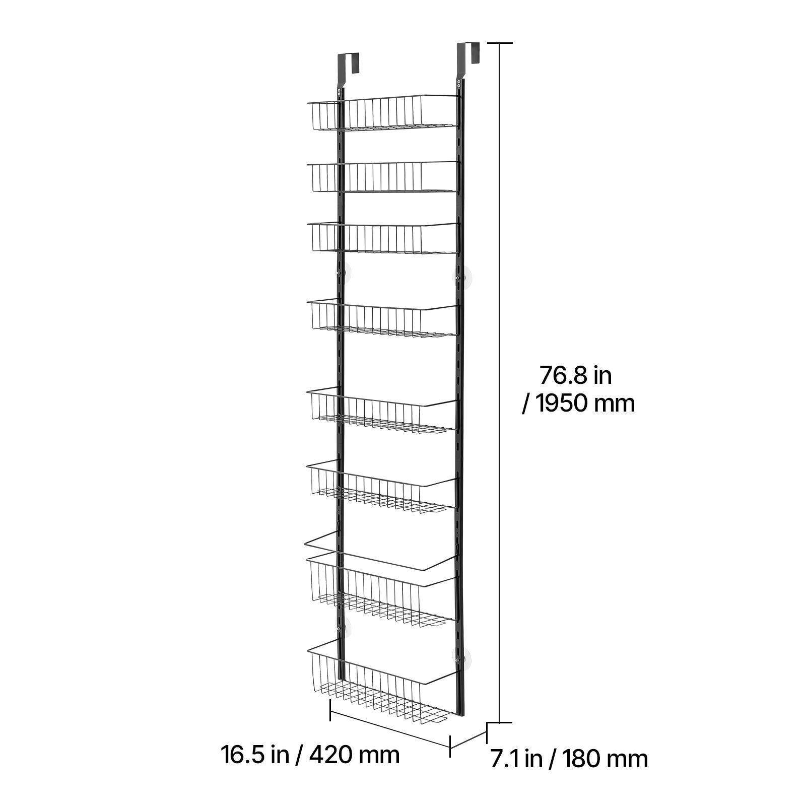 76.8 in / 1950 mm  
16.5 in / 420 mm  
7.1 in / 180 mm