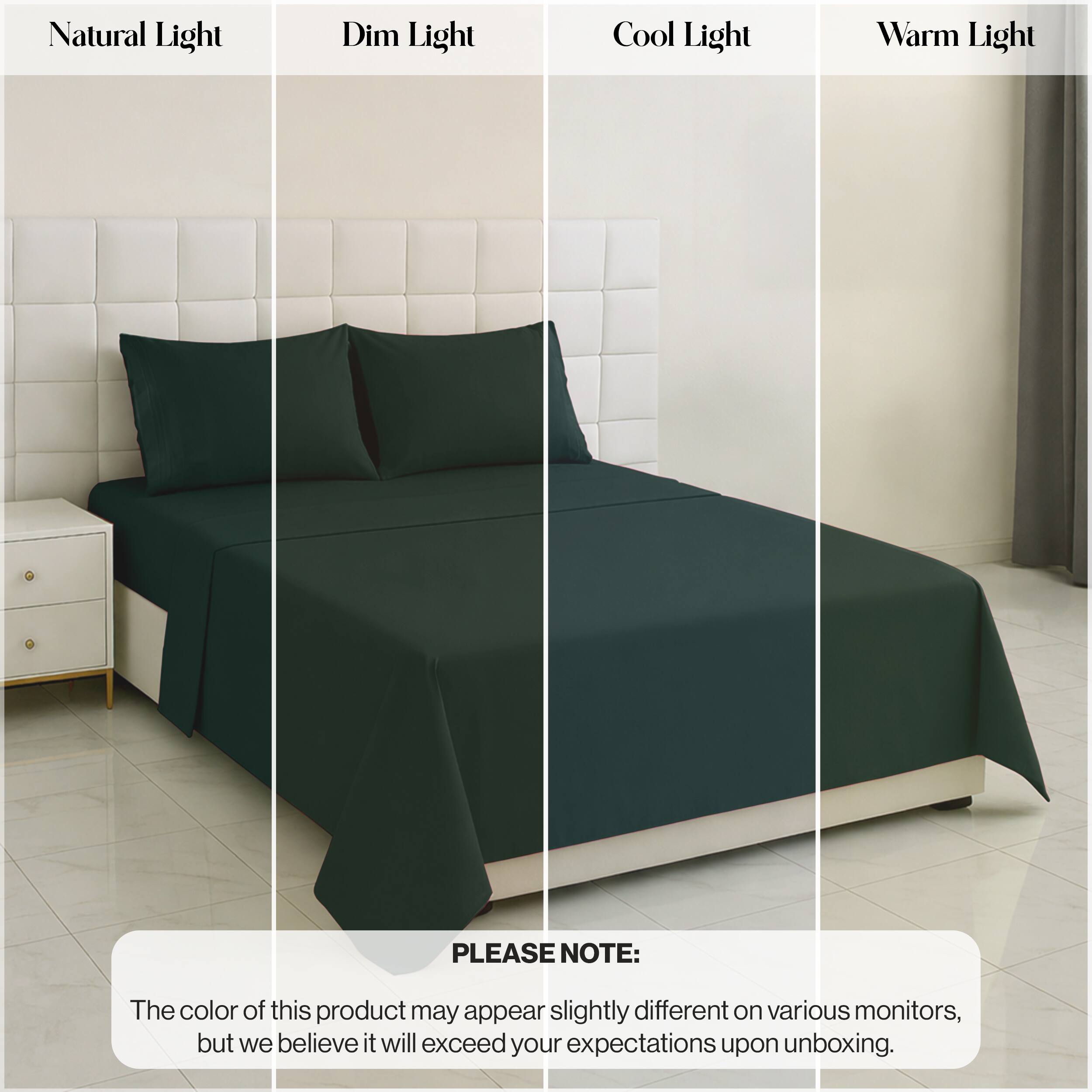 Natural Light  
Dim Light  
Cool Light  
Warm Light  

PLEASE NOTE:  
The color of this product may appear slightly different on various monitors, but we believe it will exceed your expectations upon unboxing.