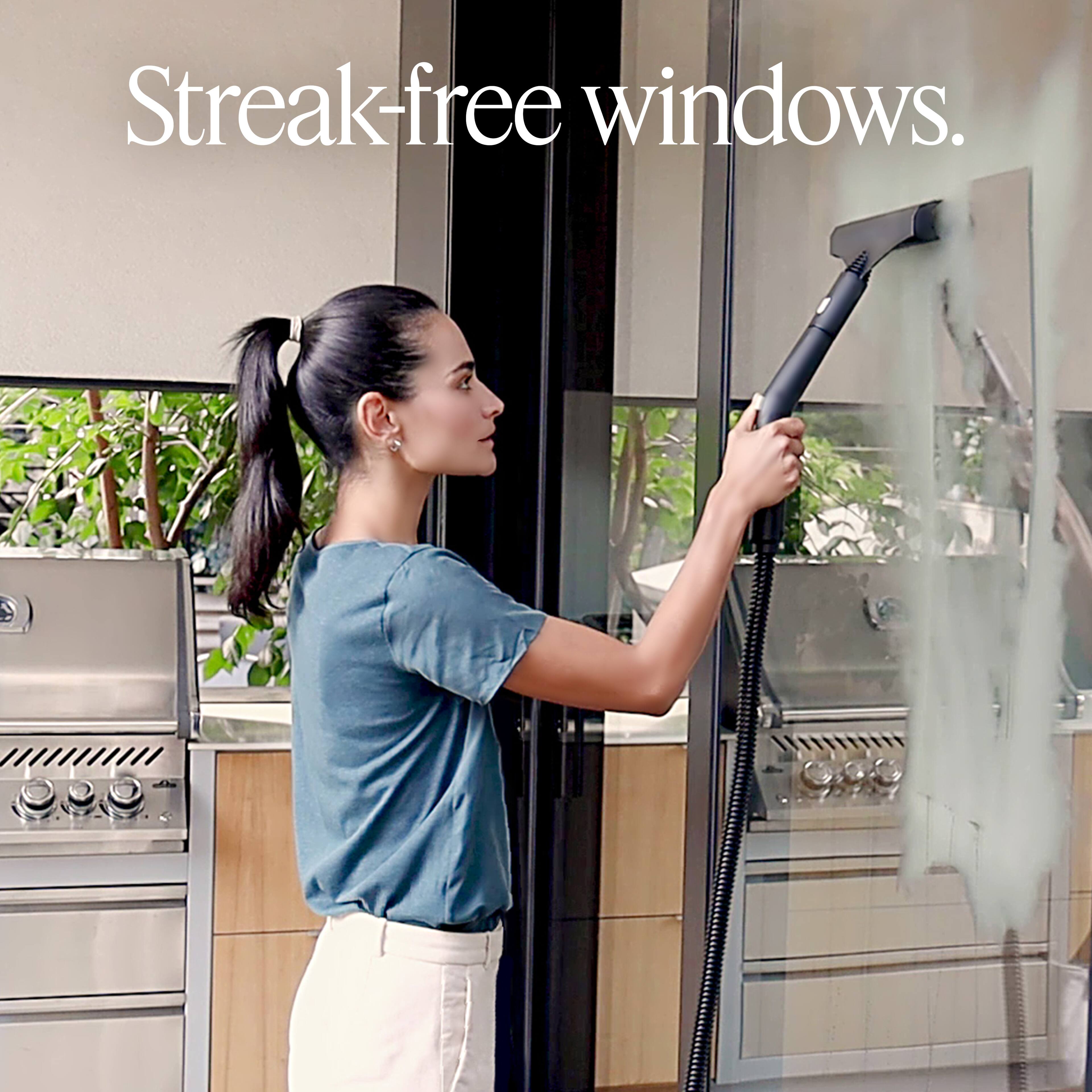 Streak-free windows.