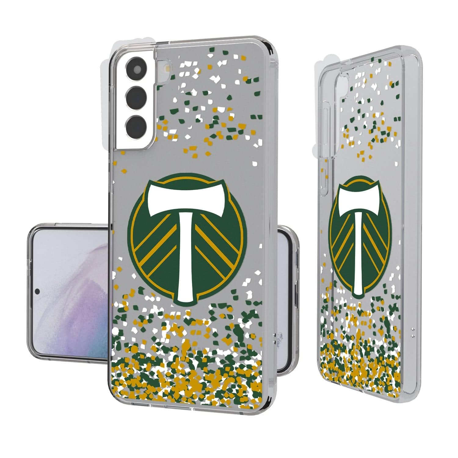 Keyscaper - MLS - Portland Timbers Galaxy Confetti Clear Case - S23 Plus - Multicolor price history on PriceWatchPro