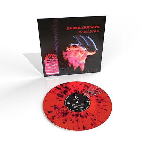 Paranoid [Red/Black Splatter Vinyl/RSD 2024] [LP] VINYL Best Buy