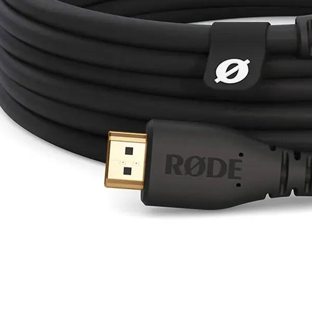 Alt View 3. RODE - Rode Premium High Speed HDMI Cable with Ethernet - Black, 10'.
