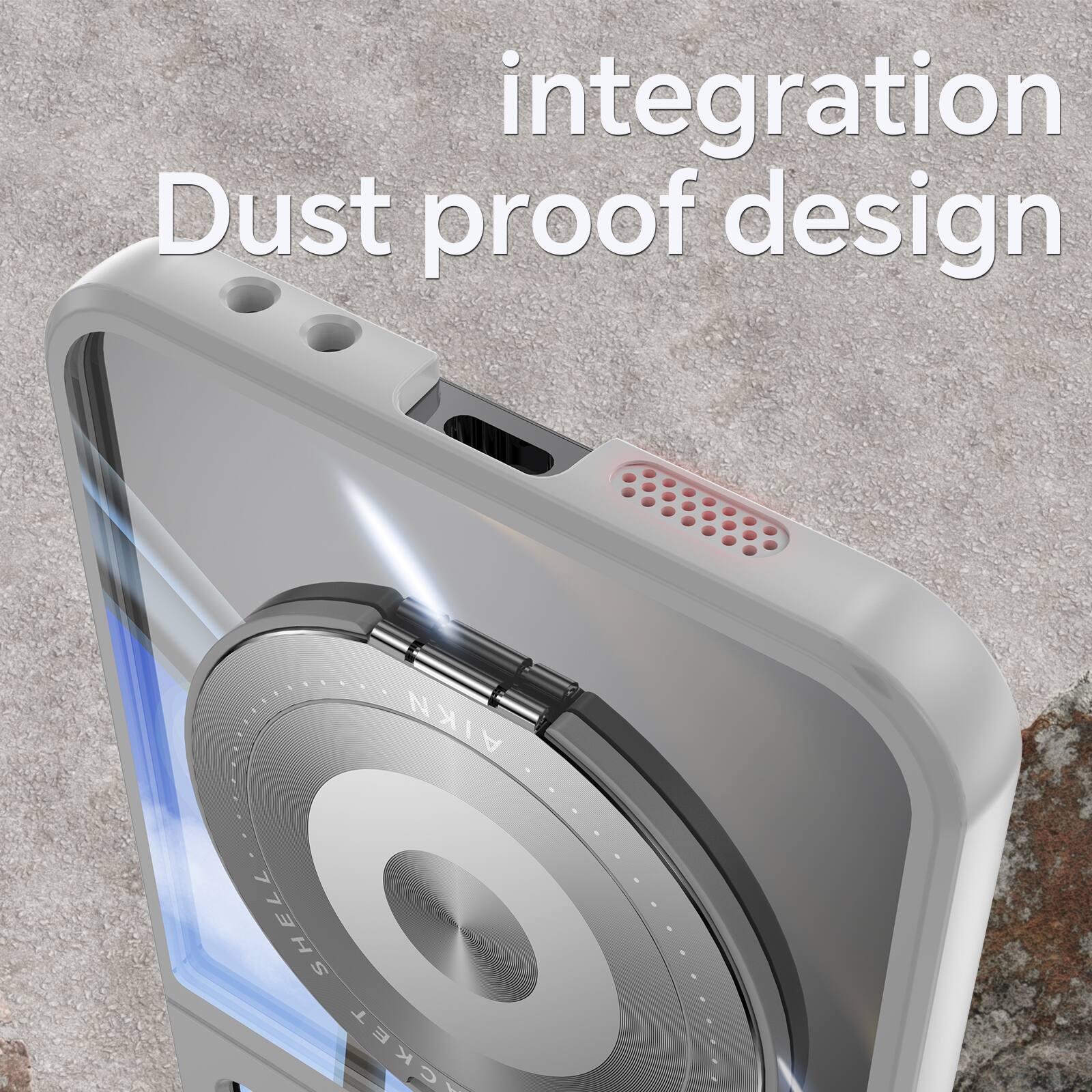 integration Dust proof design AIKN SHELL JACKET