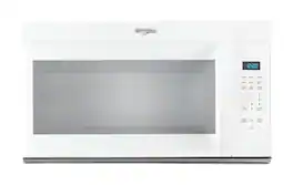 Whirlpool - 1.7 Cu. Ft. Over-the-Range Microwave with 1000-Watts Cooking Power - White