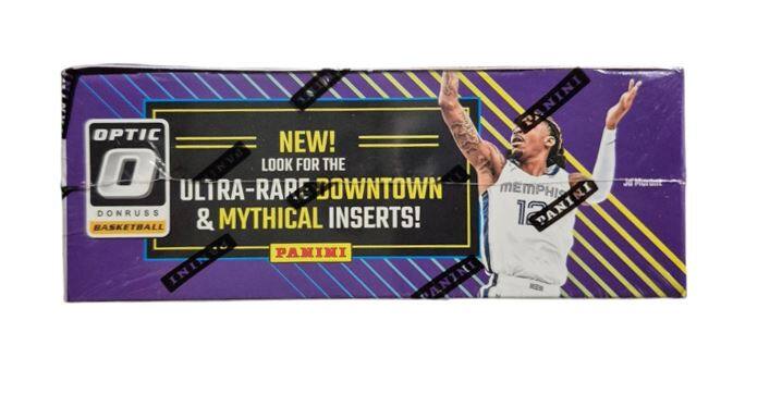 PANINI OPTIC NEW! LOOK FOR THE ULTRA-RARE COWNTOWN & MYTHICAL INSERTS! DONRUSS BASKETBALL PANINI