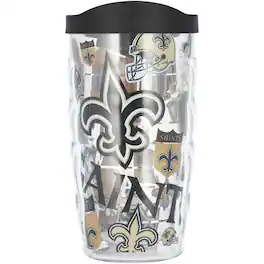 Tervis - New Orleans Saints 10oz. Allover Classic Wavy Tumbler - Multicolor