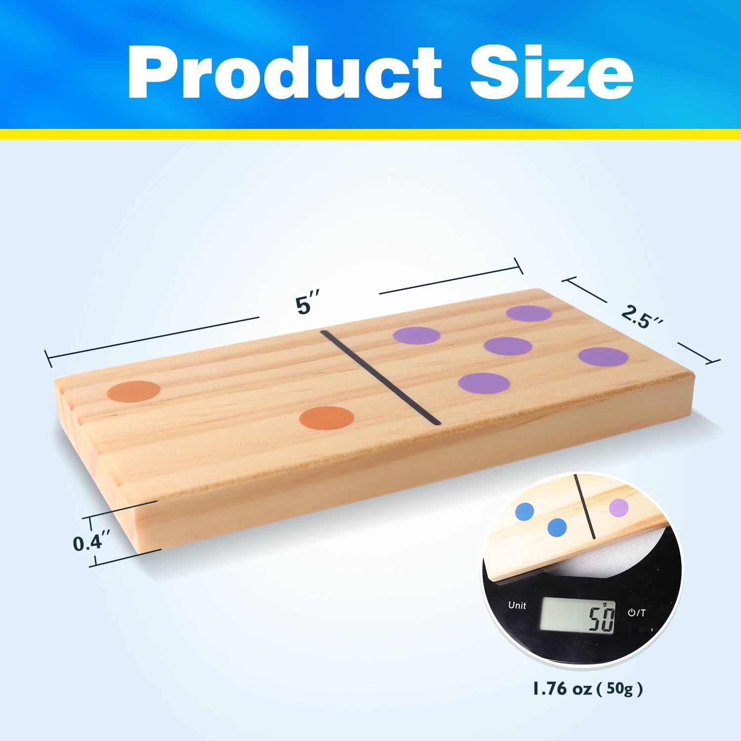 Product Size: 5", 2.5", 0.4"
Unit: 1.76 oz (50g)