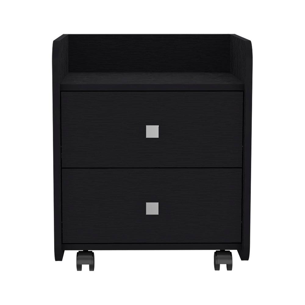 Treevol Furniture - Nightstand Csmet, Bedroom - Black