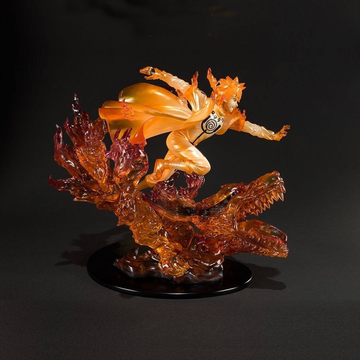 Alt View 1. Bandai - Tamashii Nations - Naruto Shippuden - Minato Namikaze - Kurama - Kizuna Relation - Bandai - COLLECTIBLES - Multicolor.