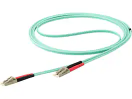 StarTech.com - 15m OM4 LC-LC Aqua Fiber Patch Cable (450FBLCLC15)