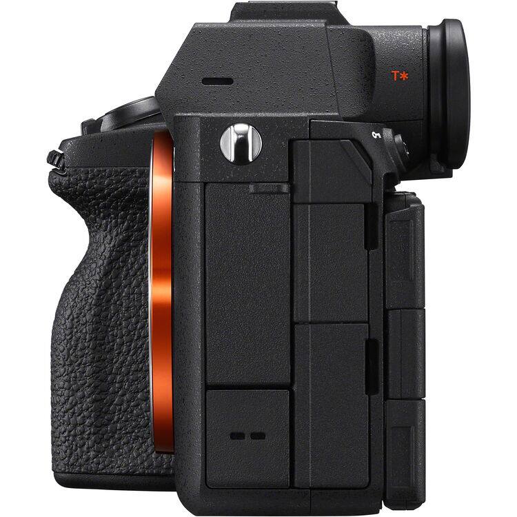 Back. Sony - Sony a7 V Mirrorless Camera with 28-70mm II Lens Bundle (ILCE-7M5M/B) + 64GB Card + Bag + Battery - Black.